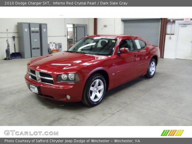 2010 Dodge Charger SXT in Inferno Red Crystal Pearl
