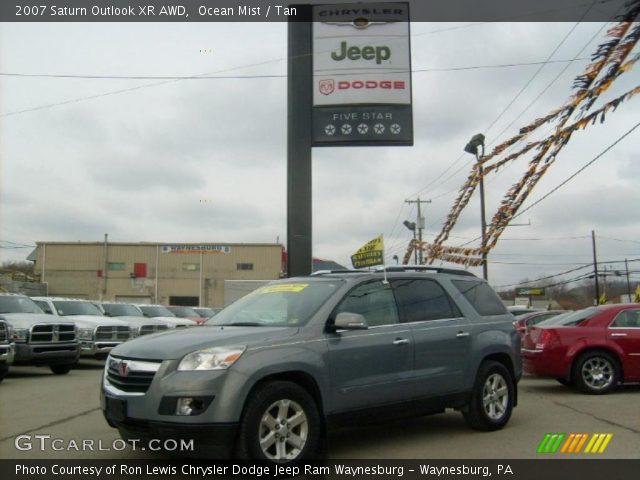 2007 Saturn Outlook XR AWD in Ocean Mist
