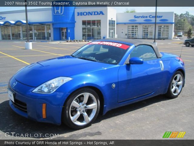2007 Nissan 350Z Touring Roadster in Daytona Blue Metallic