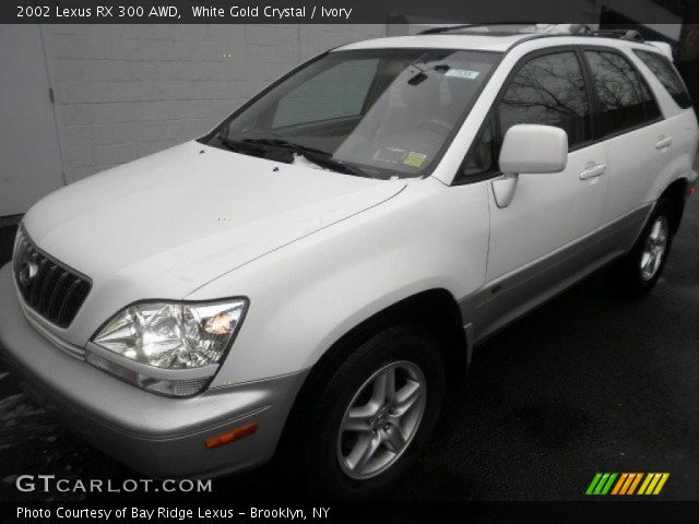 2002 Lexus RX 300 AWD in White Gold Crystal