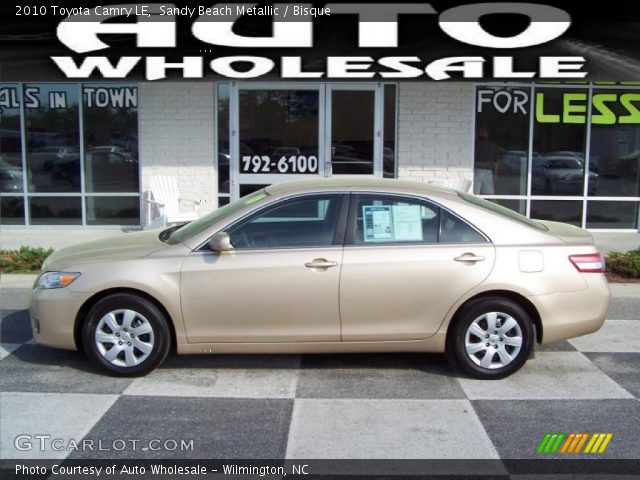 2010 Toyota Camry LE in Sandy Beach Metallic