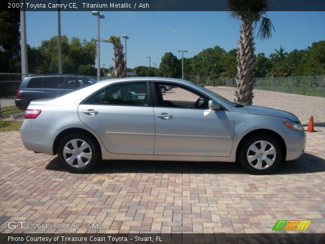 2007 Toyota Camry CE in Titanium Metallic