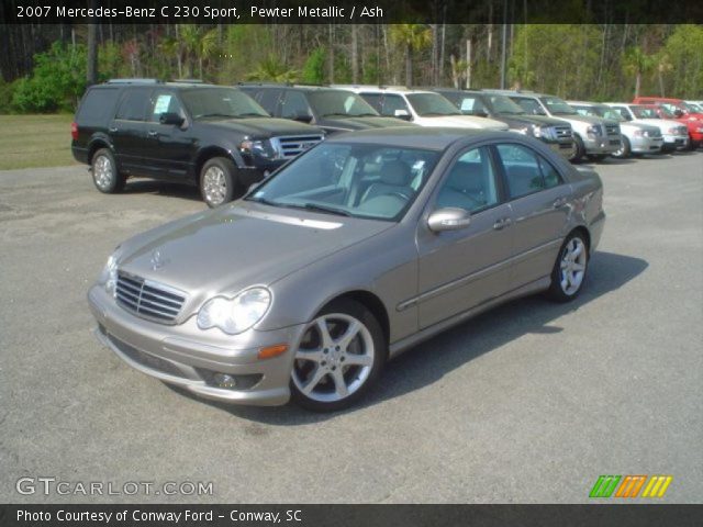 2007 Mercedes-Benz C 230 Sport in Pewter Metallic