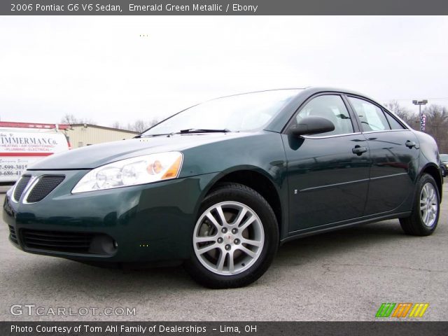 2006 Pontiac G6 V6 Sedan in Emerald Green Metallic