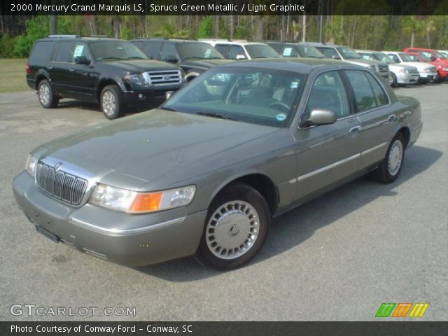 2000 Mercury Grand Marquis LS in Spruce Green Metallic
