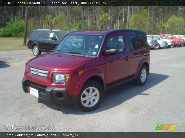 2007 Honda Element EX in Tango Red Pearl