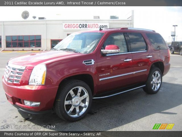 2011 Cadillac Escalade Luxury AWD in Infrared Tincoat