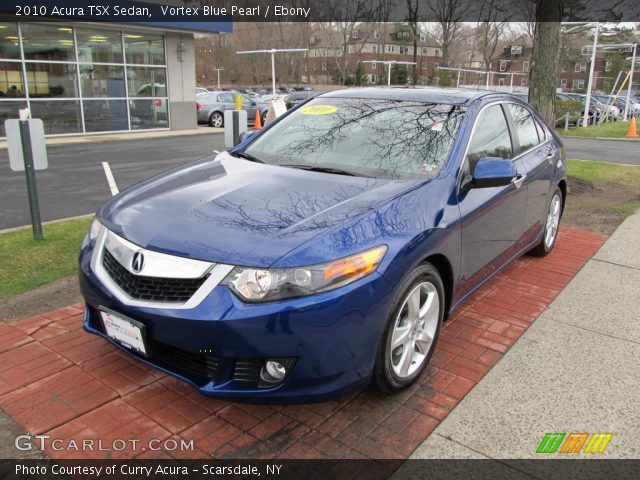 2010 Acura TSX Sedan in Vortex Blue Pearl