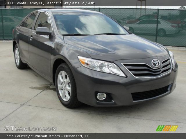 2011 Toyota Camry LE in Magnetic Gray Metallic