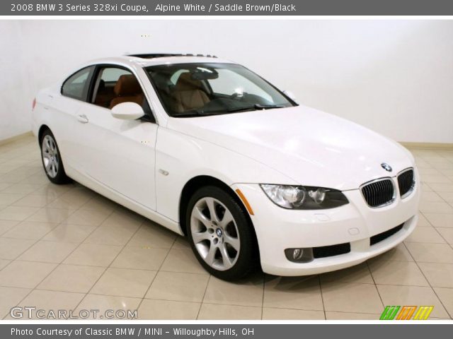 2008 BMW 3 Series 328xi Coupe in Alpine White