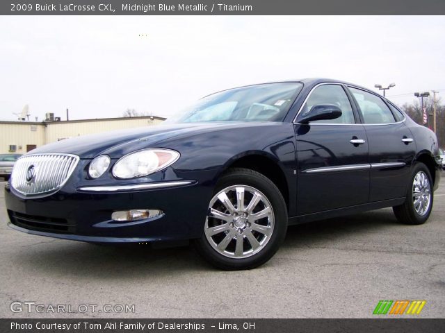 2009 Buick LaCrosse CXL in Midnight Blue Metallic