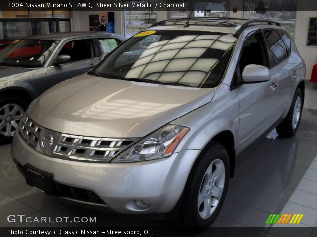 2004 Nissan Murano SL AWD in Sheer Silver Metallic