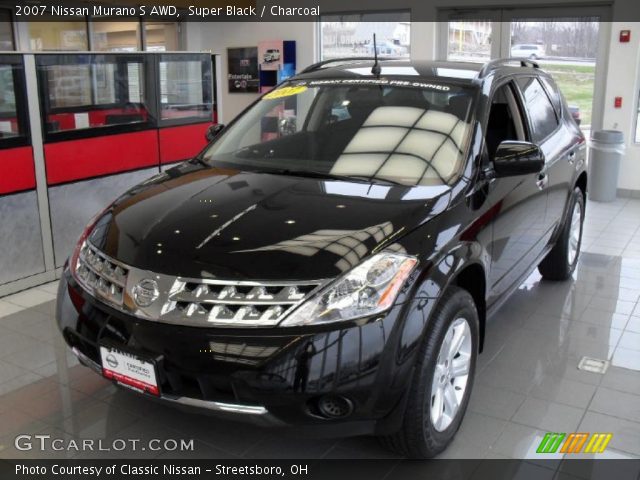 2007 Nissan Murano S AWD in Super Black