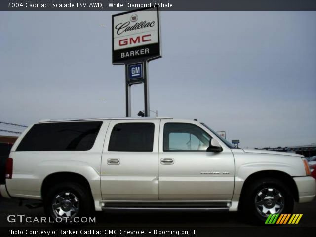 2004 Cadillac Escalade ESV AWD in White Diamond