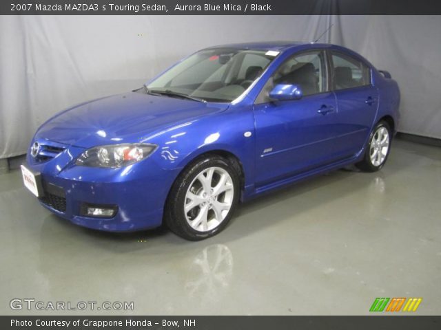 2007 Mazda MAZDA3 s Touring Sedan in Aurora Blue Mica