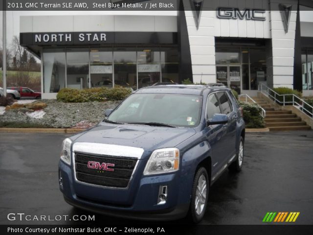 2011 GMC Terrain SLE AWD in Steel Blue Metallic