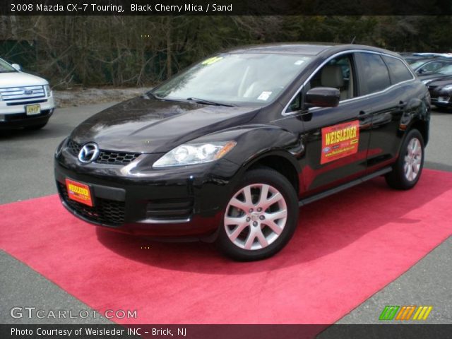 2008 Mazda CX-7 Touring in Black Cherry Mica