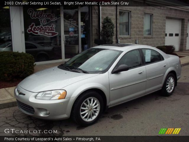 2003 Chrysler Sebring LXi Sedan in Bright Silver Metallic