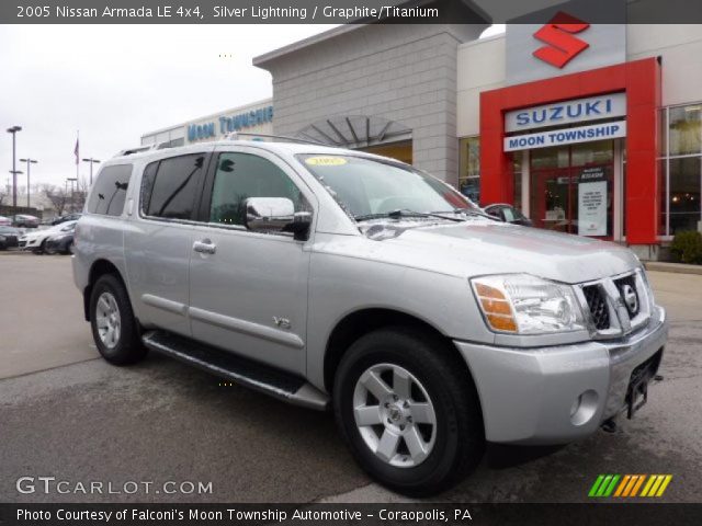 2005 Nissan Armada LE 4x4 in Silver Lightning