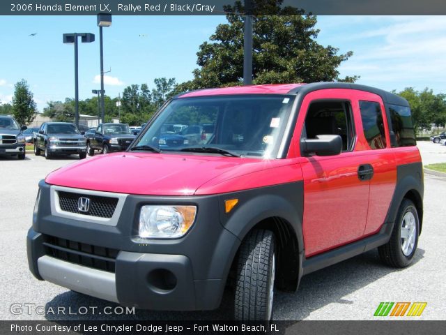 2006 Honda Element LX in Rallye Red