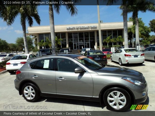 2010 Infiniti EX 35 in Platinum Graphite