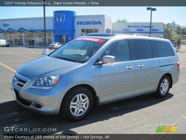 2007 Honda Odyssey EX-L in Slate Green Metallic