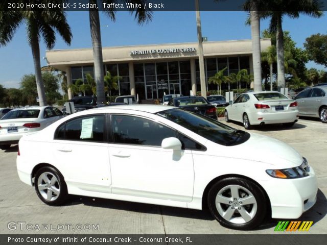 2010 Honda Civic LX-S Sedan in Taffeta White