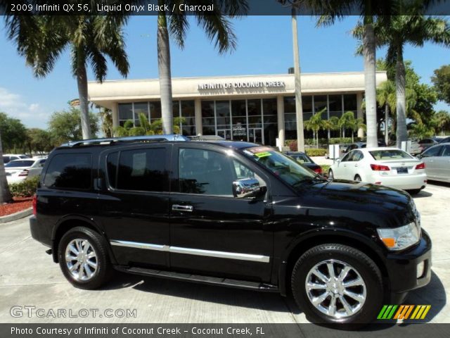 2009 Infiniti QX 56 in Liquid Onyx Black