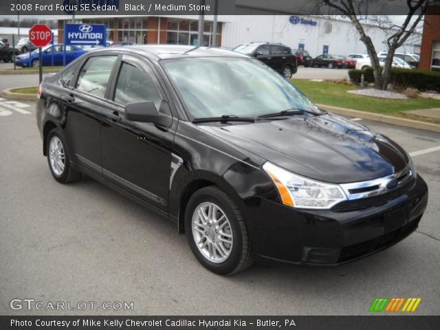 2008 Ford Focus SE Sedan in Black