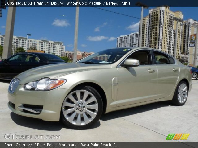 2009 Jaguar XF Premium Luxury in Winter Gold Metallic