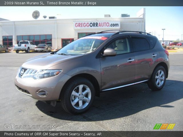2009 Nissan Murano SL in Tinted Bronze Metallic