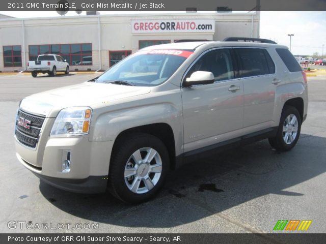 2011 GMC Terrain SLE in Gold Mist Metallic