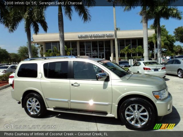 2008 Infiniti QX 56 in Serengeti Sand