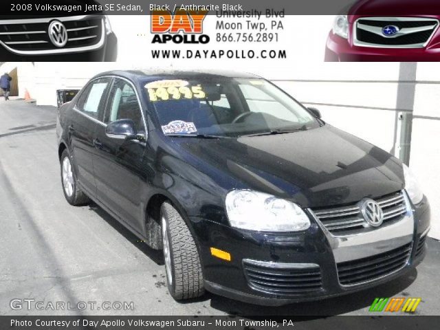 2008 Volkswagen Jetta SE Sedan in Black