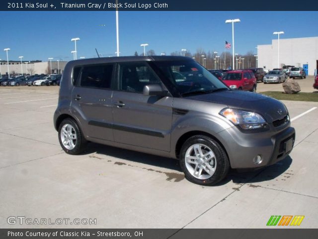 2011 Kia Soul + in Titanium Gray