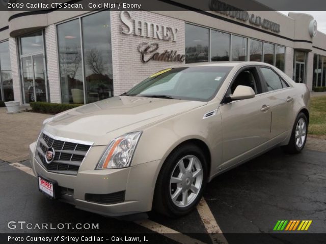 2009 Cadillac CTS Sedan in Gold Mist