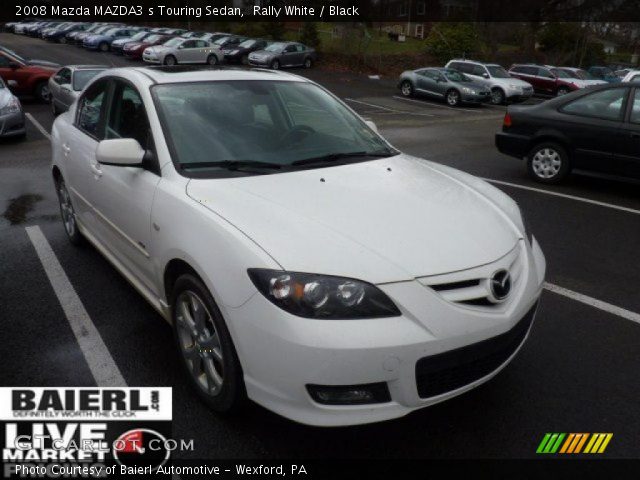 2008 Mazda MAZDA3 s Touring Sedan in Rally White