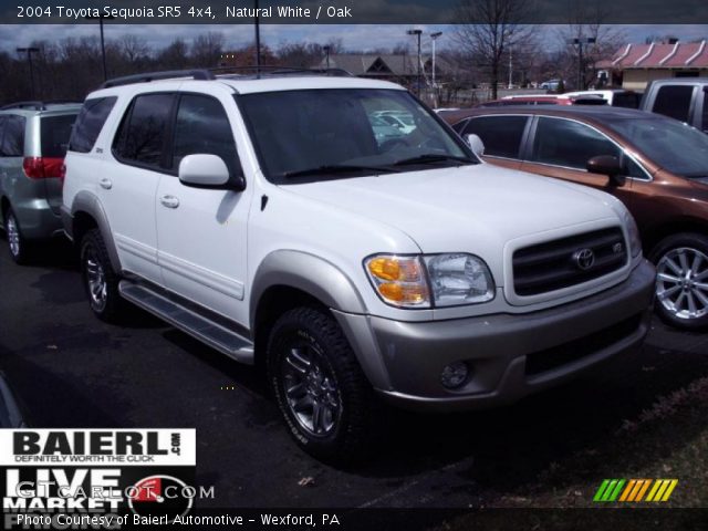2004 Toyota Sequoia SR5 4x4 in Natural White