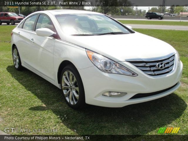 2011 Hyundai Sonata SE 2.0T in Pearl White