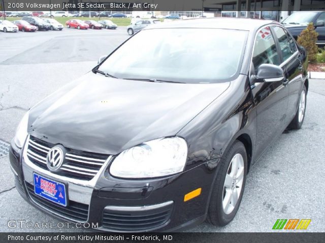 2008 Volkswagen Jetta SE Sedan in Black