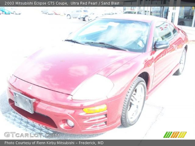 2003 Mitsubishi Eclipse GTS Coupe in Ultra Red Pearl