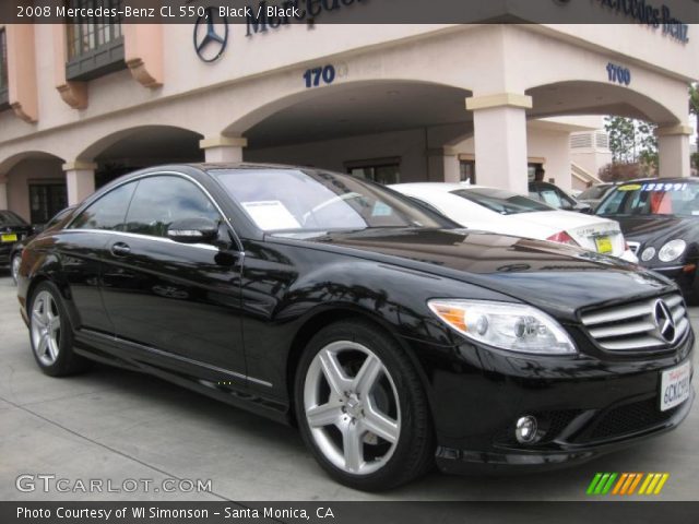 2008 Mercedes-Benz CL 550 in Black