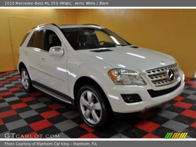 2010 Mercedes-Benz ML 350 4Matic in Arctic White