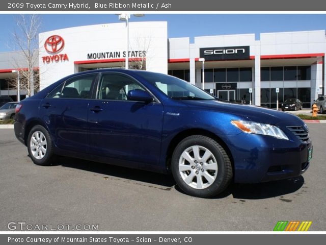 2009 Toyota Camry Hybrid in Blue Ribbon Metallic
