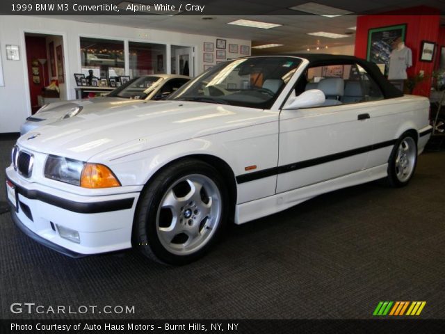 1999 BMW M3 Convertible in Alpine White