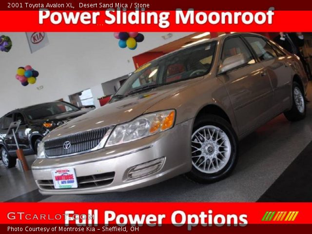2001 Toyota Avalon XL in Desert Sand Mica