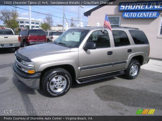 2003 Chevrolet Tahoe LS 4x4 in Sandalwood Metallic