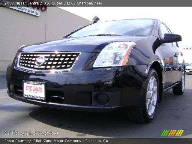 2007 Nissan Sentra 2.0 S in Super Black