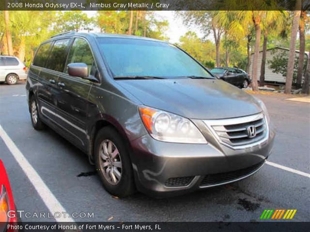 2008 Honda Odyssey EX-L in Nimbus Gray Metallic