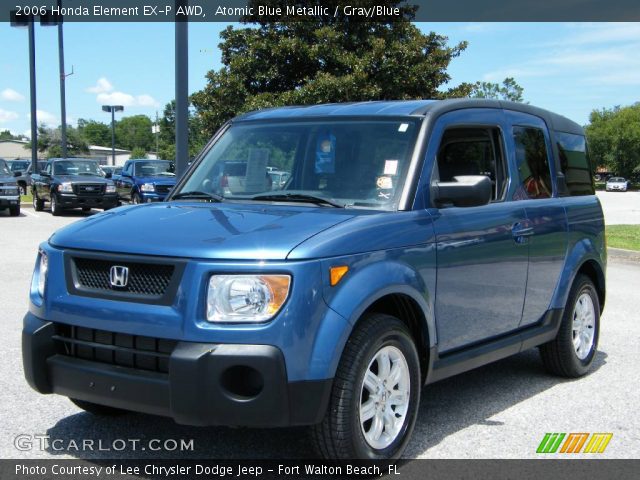 2006 Honda Element EX-P AWD in Atomic Blue Metallic